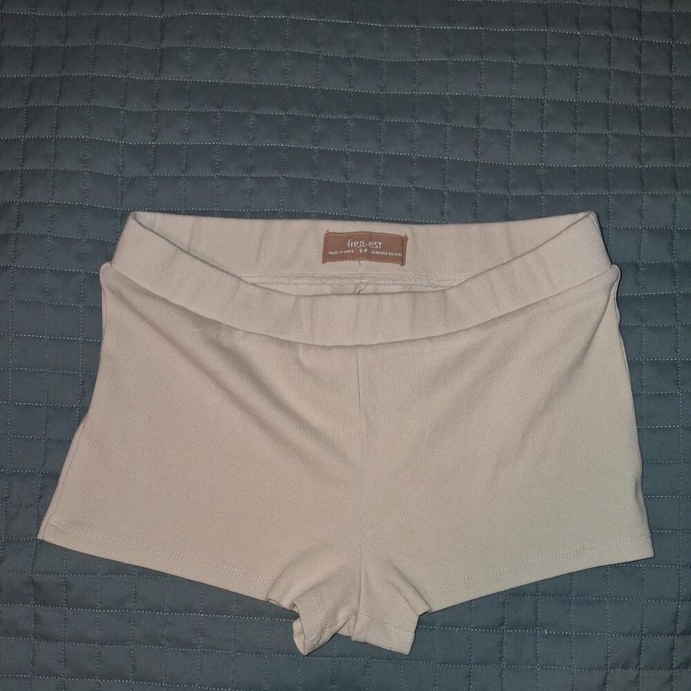 ✨ NWOT Free People free-est Ribbed Foldover Lounge Shorts – Size S